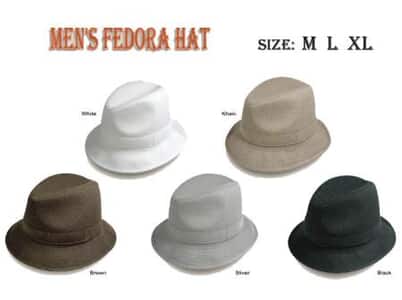 Hat New Mens Fedora