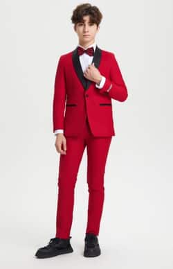 - Red Kids Suit