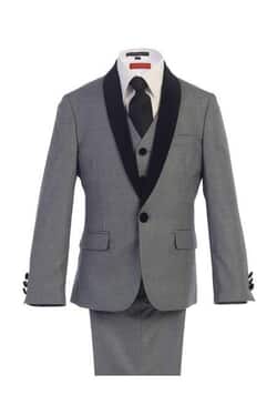 + Boys Grey Suit