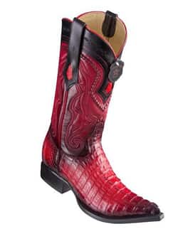 Caiman Tail Red Pointed