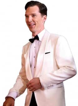Cumberbatch White Dinner Suit
