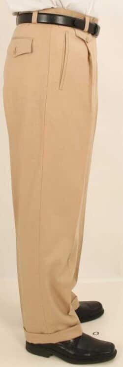 Pleated creased Pants Basic