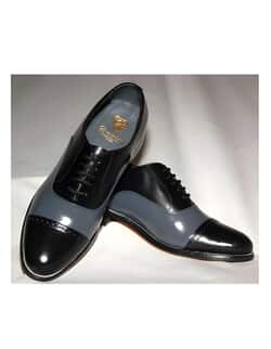 Black And Grey Patent