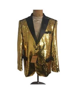 and Tall Sequin Blazer