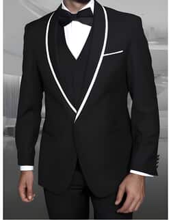 Dinner Jacket With Trim
