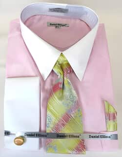 pattern Tie Pink Colorful