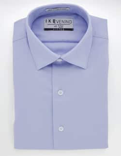 Blue Laydown Tuxedo Shirt