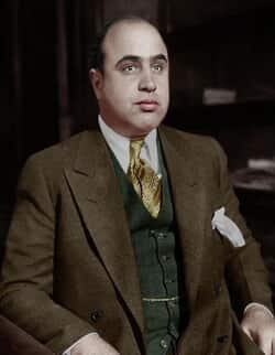 Al Capone Brown Suit