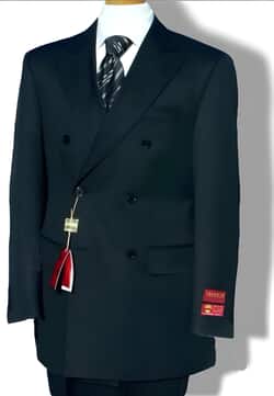Breasted Suit Jacket +