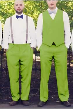 Apple Green Matching Waistcoat