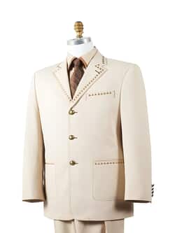 Taupe Wedding Suit 3