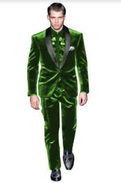 Tuxedo - Emerald green