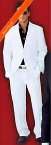 White Suit 2-Button White