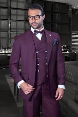 Burgundy Suit - Old