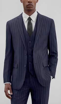 Wide Pinstripe Suits -