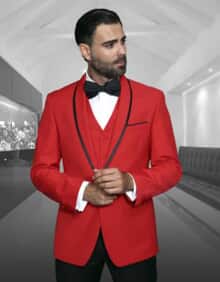 Fashion Red Tux by