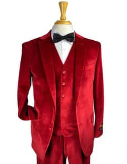 Red Color Suit