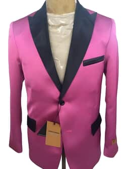 Button Peak Lapel Suit