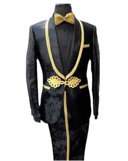 Gold Suit - Paisley