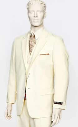Pacelli 3pc Cream Suit