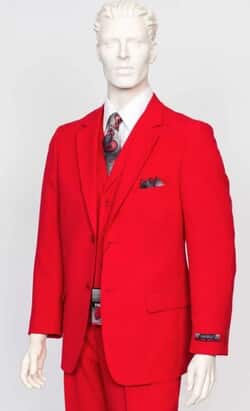 Pacelli 3pc Red Suit