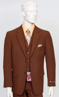 Pacelli 3pc Light Brown