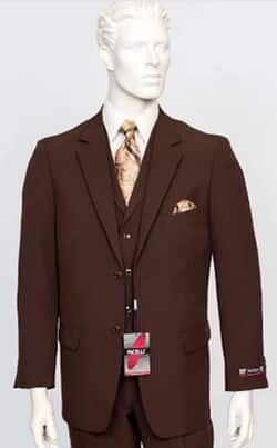 Pacelli 3pc Brown Suit