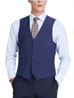 Suit Vest Royal Blue