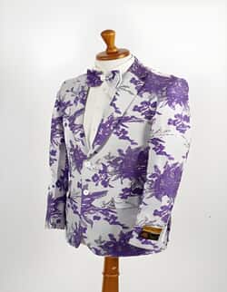 - Mens Floral Suit