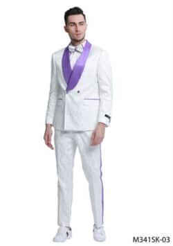 White Tuxedo Suit -